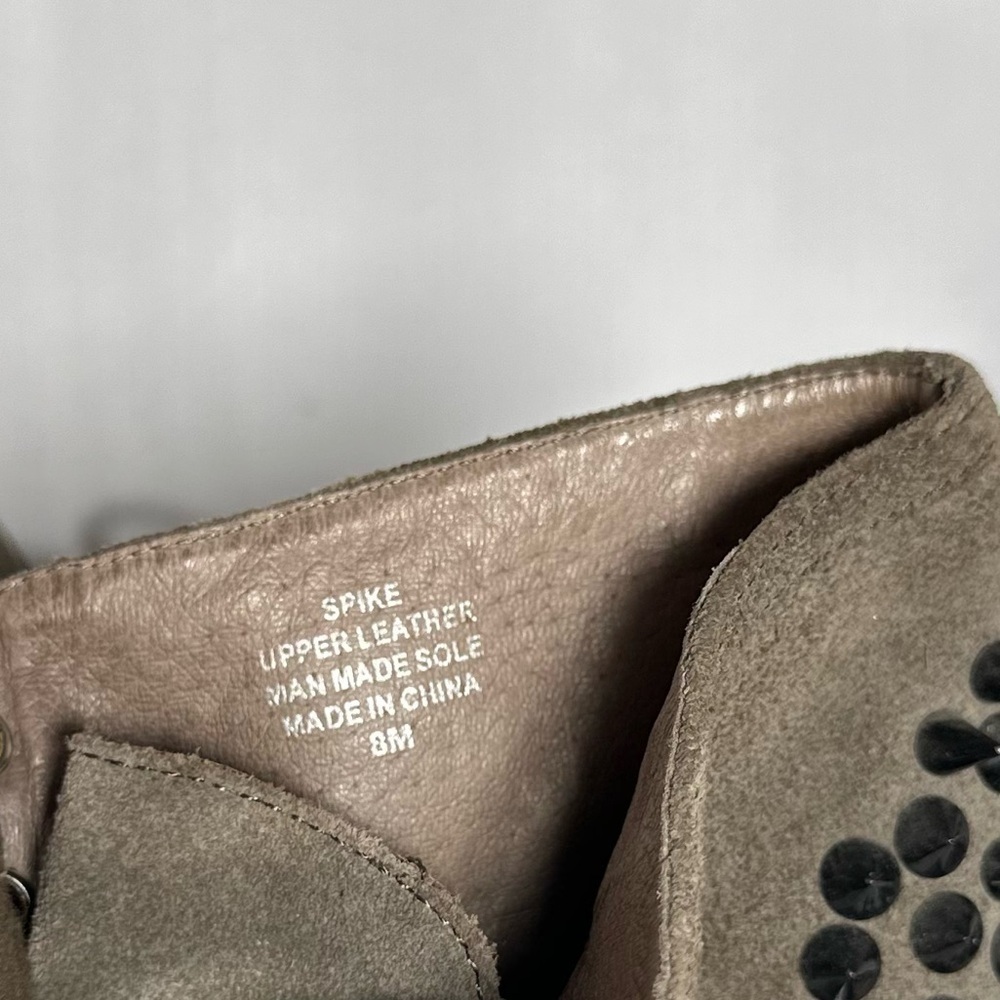 Jeffrey Campbell Taupe Suede Platform Spike Heel Booties - Picture 11 of 16